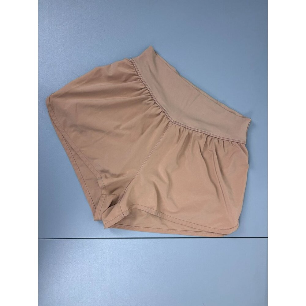 Aerie Offline‎ women's small terracotta tan flirty flowy running athletic shorts